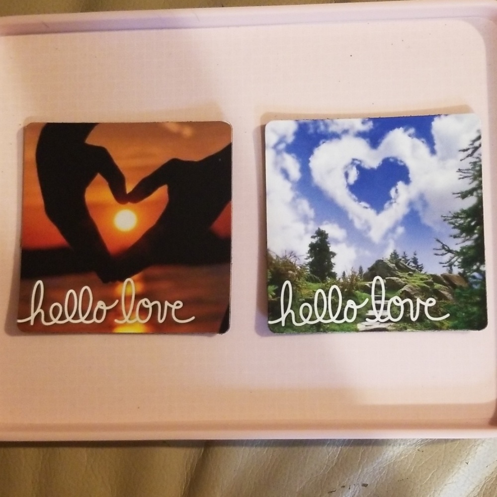 🥰Set of TWO Custom Designed 3x3 Magnets!!!